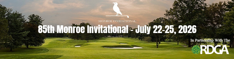85th Monroe Invitational Banner - In Partnership With The RDGA